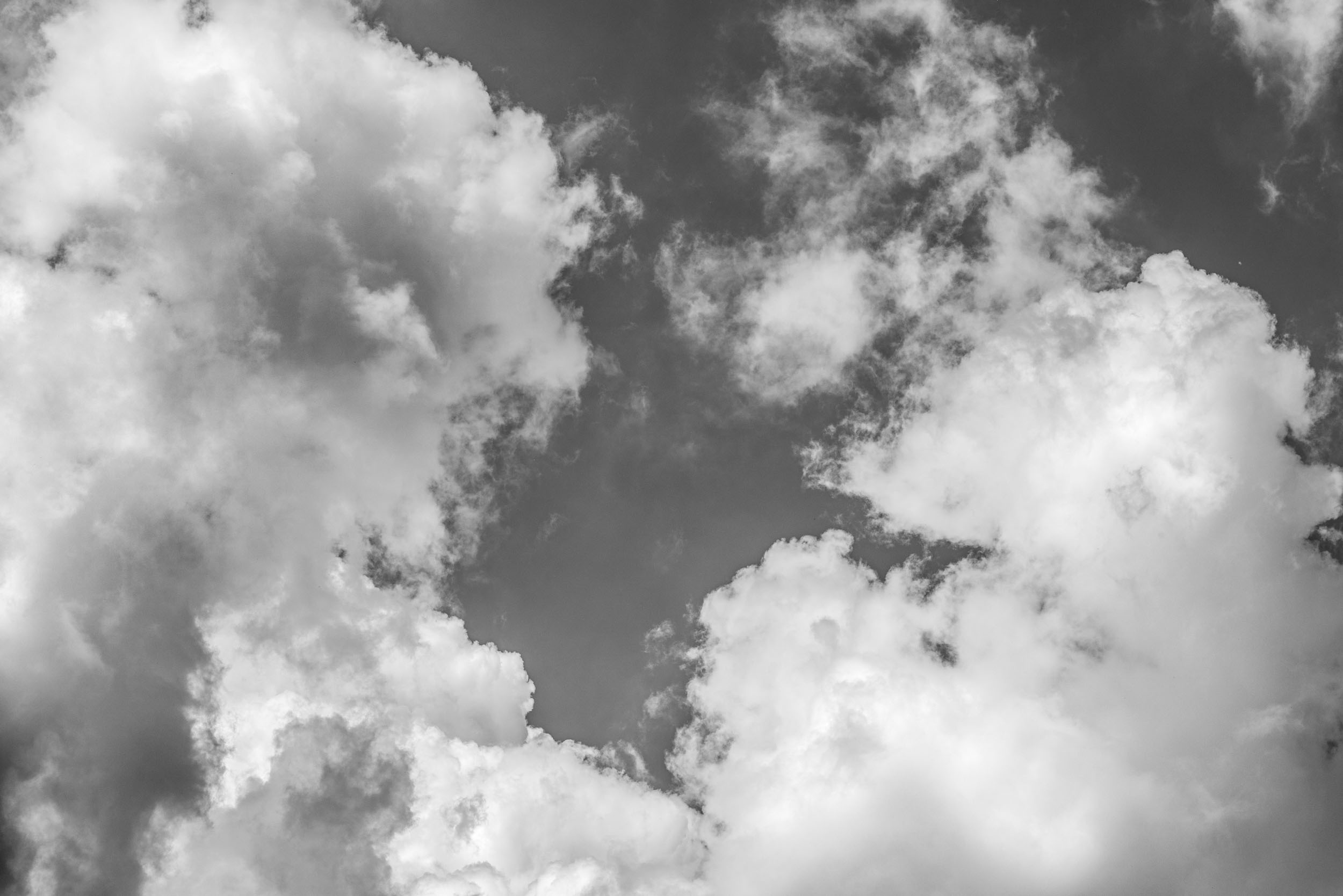 Fluffy clouds