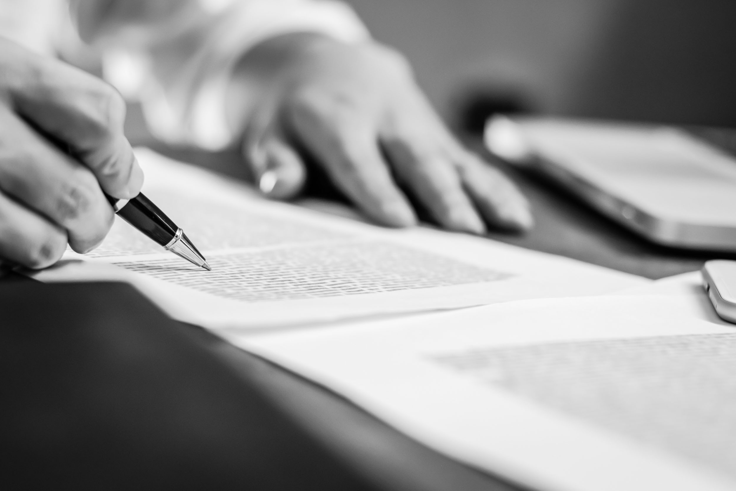 Proofreading document