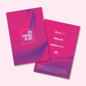 Postcard Set - HIV Science as Art