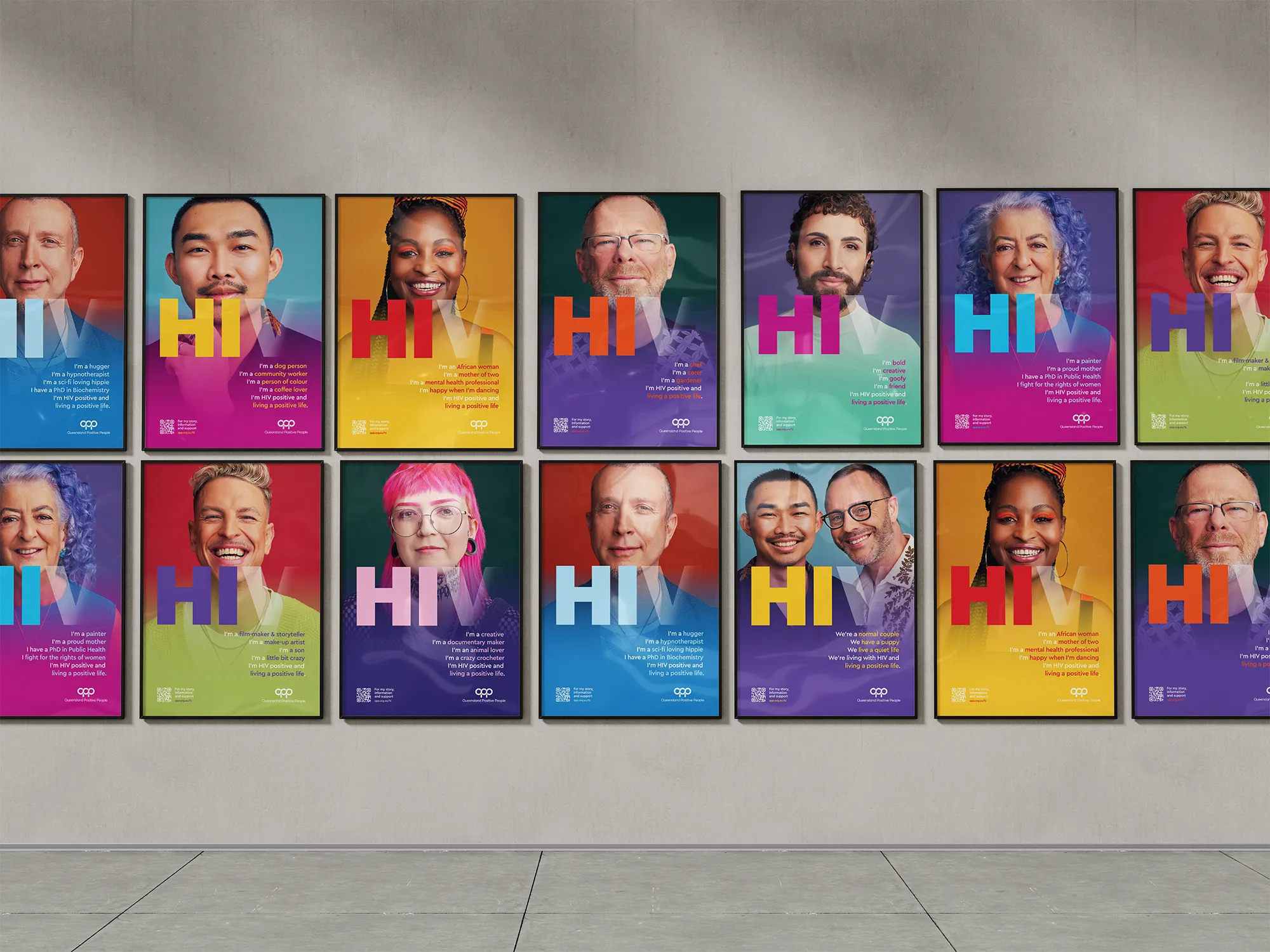 Hi Campain Posters on Wall