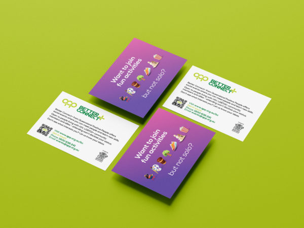 Better Connect+ Postcards