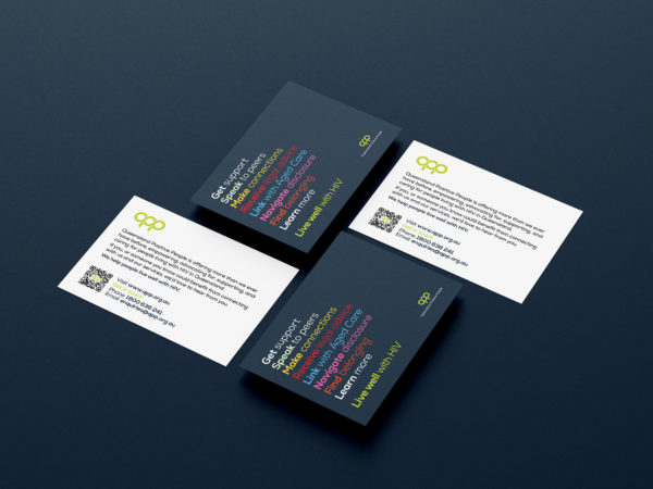 Live Well Postcards