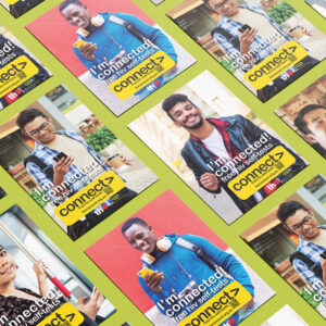 Connect HIV Self Test Kit Vending Machine Program Posters