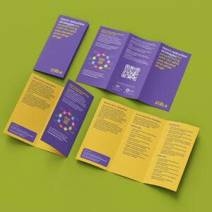 PALS harm Reduction Brochure on green background