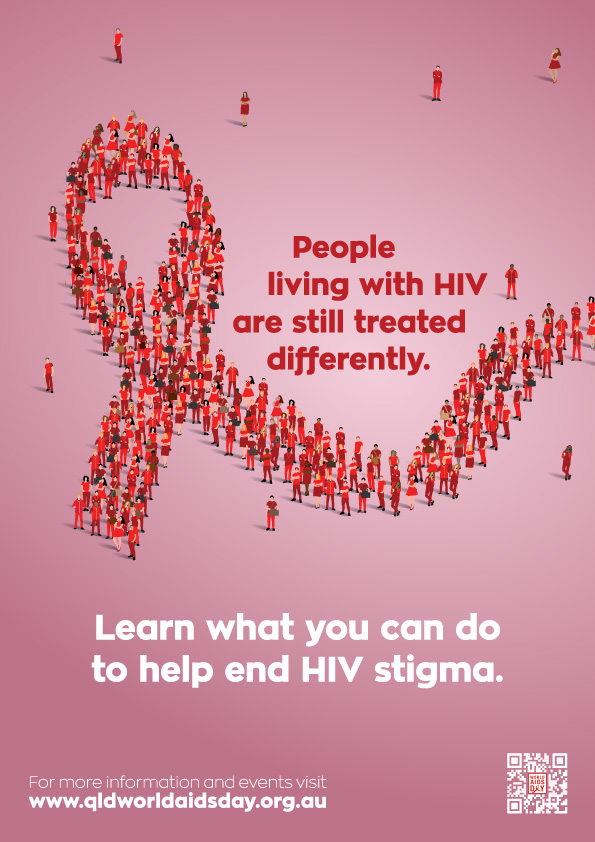 World AIDS Day - Stigma Poster