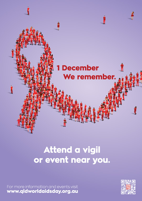 World AIDS Day - Remembrance Poster
